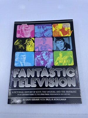 Vintage 1977 Fantastic Television   Gary Gerani   Sci-Fi TV Paperback