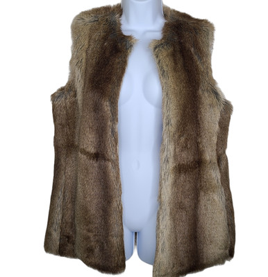 zara fur vest
