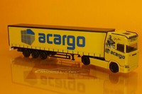 Herpa 314763 Scania Cs 20 Hd Sz Acargo / Johnny Cash 1:87 Neu Modell