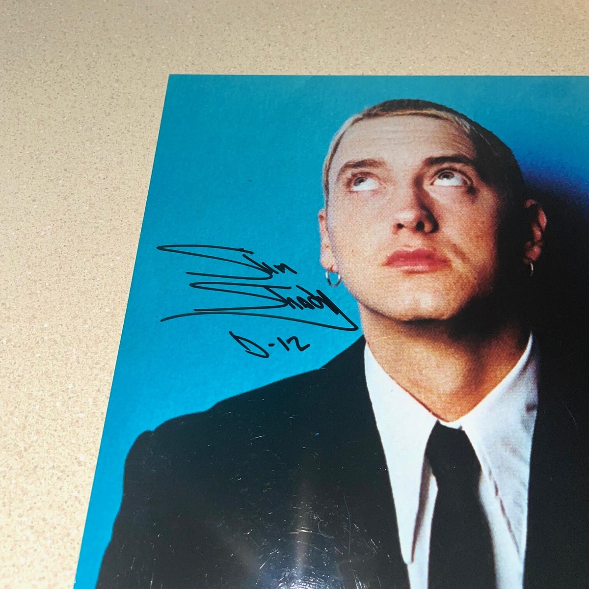EMINEM SLIM SHADY autographed signed 8X10 MARSHALL MATHERS BECKETT