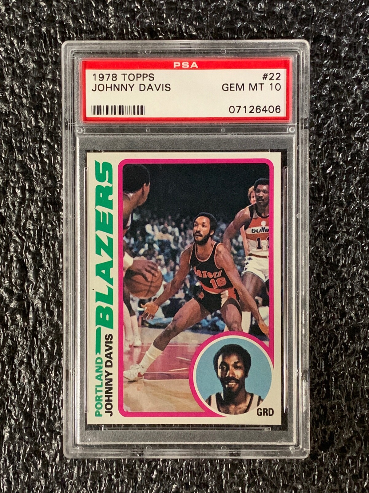 1978 Topps Basketball #22 Johnny Davis PSA 10