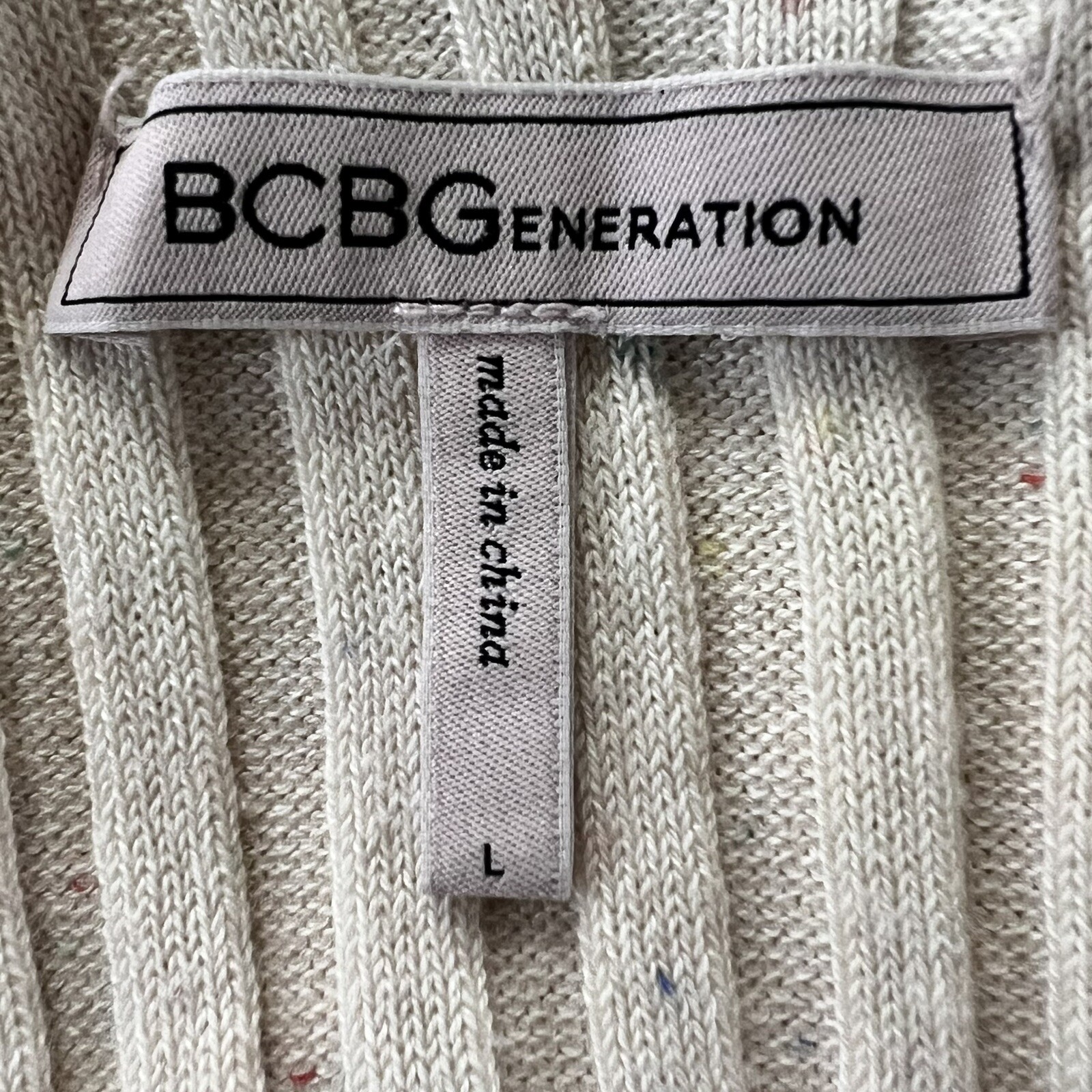 BCBGeneration Tie Shoulder Ruffle Sleeveless Knit… - image 8