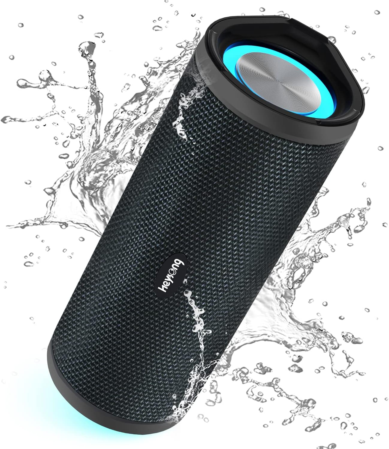 Portable Bluetooth Speaker, Waterproof Wireless Outdoor Speakers with L
