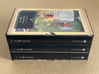 LE MILLE E UNA NOTTE cur. Hafez Haider - Box 3 Bände Oscar Mondadori 2006