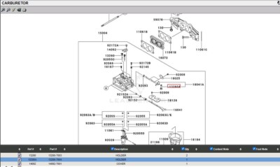 1X KIT REVISIONE CARBURATORE COMPLETO BMW F650 650 F St Big 13706 005 - Foto 6