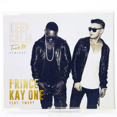 Music Musik Maxi Single CD Prince Kay One Feat. Emory   Keep Calm (Fuck U)  Gut