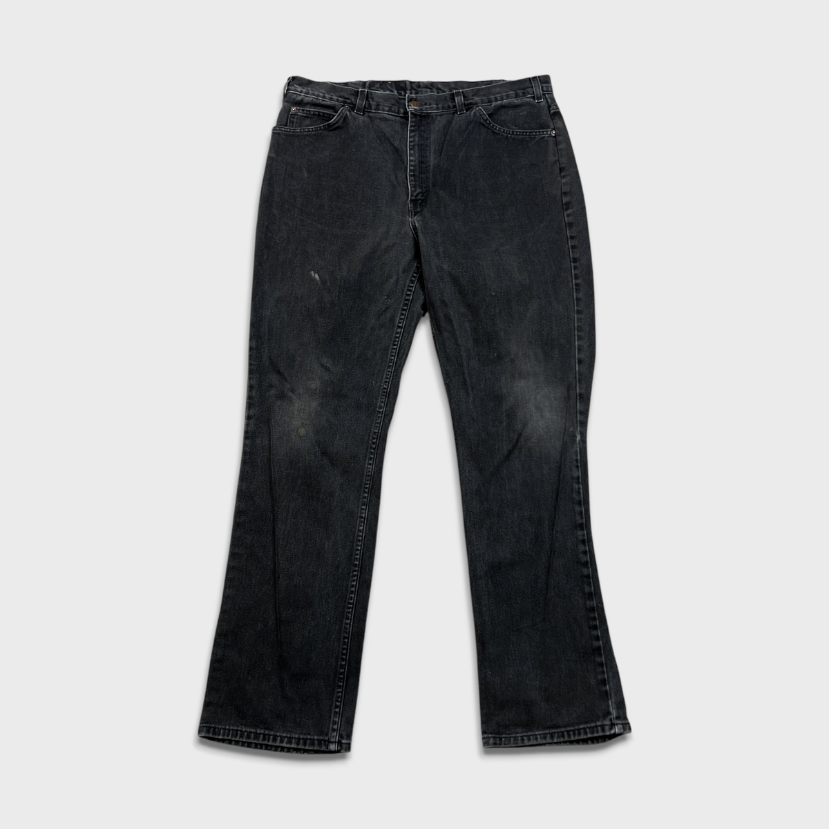 Vintage Levi's 517 Jeans Mens 38x32 Black 90s Bootcut Flare