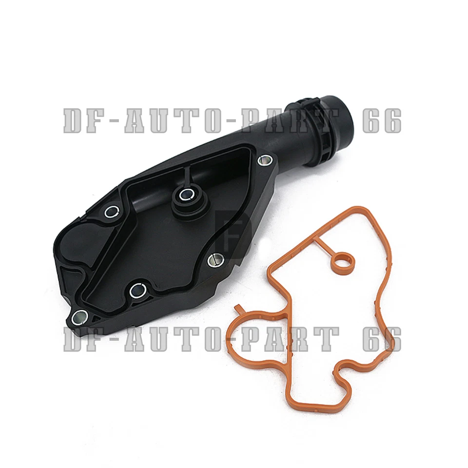 06E121168 Bomba de Agua Termostato Cubierta Carcasa Conector Para Audi A4 A6 2.4 3.2L Foto 3 de 4