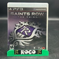 Saints Row: The Third (Sony PlayStation 3, 2011) Open-World Adventure NO MANUAL