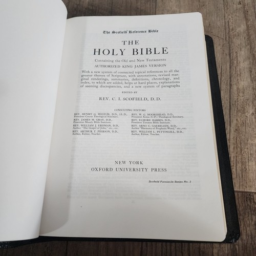 Rare Looseleaf Oxford Scofield Reference Bible KJV Wide Margin - NOS - Picture 12 of 21