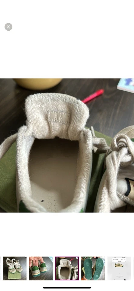 Gucci Toddler Screener Sneakers - Image 3 of 4