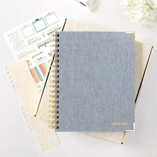 Work Planner 2025-2026 | 12-Month Weekly Calendar (Start Monday) | Monthly Re...