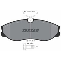 Textar BremsbeläGe Vorne FüR Nissan Serena Terrano II Ford Maverick Cub