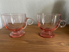 Rosalin 2 Glastassen, wunderbar für einen Cappuccino auf der Terrasse