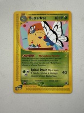 Vintage Pokémon Butterfree Expedition Base Set Non Holo Regular Card 38/165