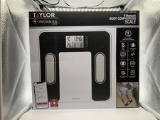 Taylor Bluetooth Body Composition Scale Smart Digital BMI Fat Muscle Water New
