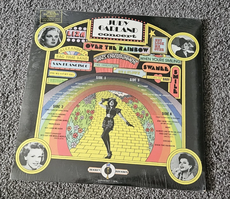 Джуди Гарленд концерт двойной LP в заводской упаковке редкая находка L@@K! - Изображение 2 из 4