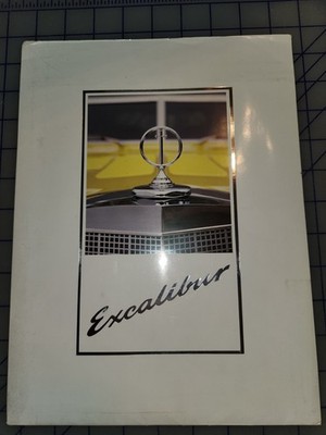 1988 Excalibur Press Kit Product Information