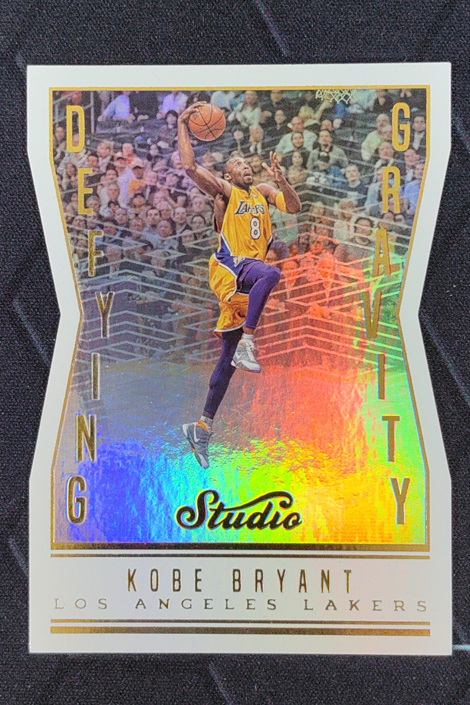 2016-17 Panini Studio Kobe Bryant Defying Gravity Los Angeles Lakers