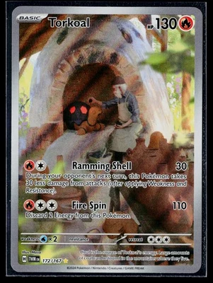 SV06: Twilight Masquerade #172/167 Torkoal Pokemon - Image 1 of 2