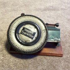 Simplex Manual Portable Typewriter Vintage Collectible thumbnail