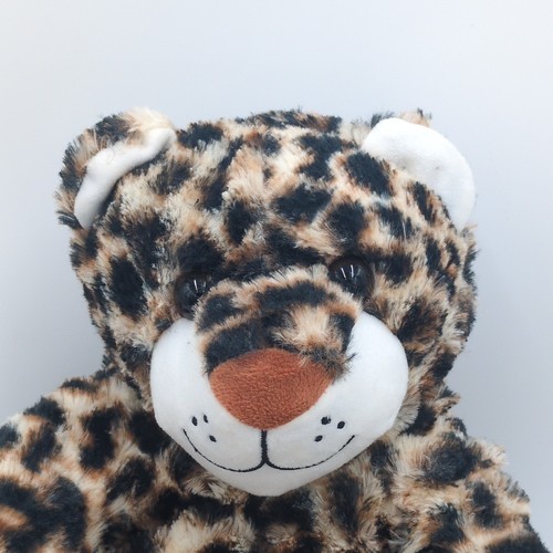 Critter Collection Leopard Plush/Stuffed Kids Novelty Animal Backpack - Picture 2 of 8