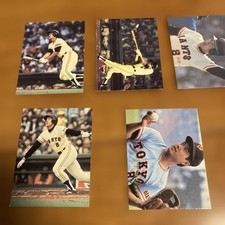 [OBO/MSG]  Calbee Professional Baseball Chips Card 1982 Tatsunori Giant Hara Set