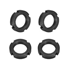 M27x1.5mm Fixing Four Slots Grooved Round Nut, 4pcs