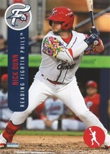 NICK DUNN 2025 Choice Reading Fightin Phils #14 Maryland Terrapins Phillies 🔥