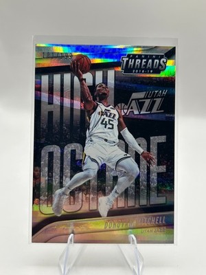 2018-19 Panini Threads - High Octane Donovan Mitchell #8 Premium /199