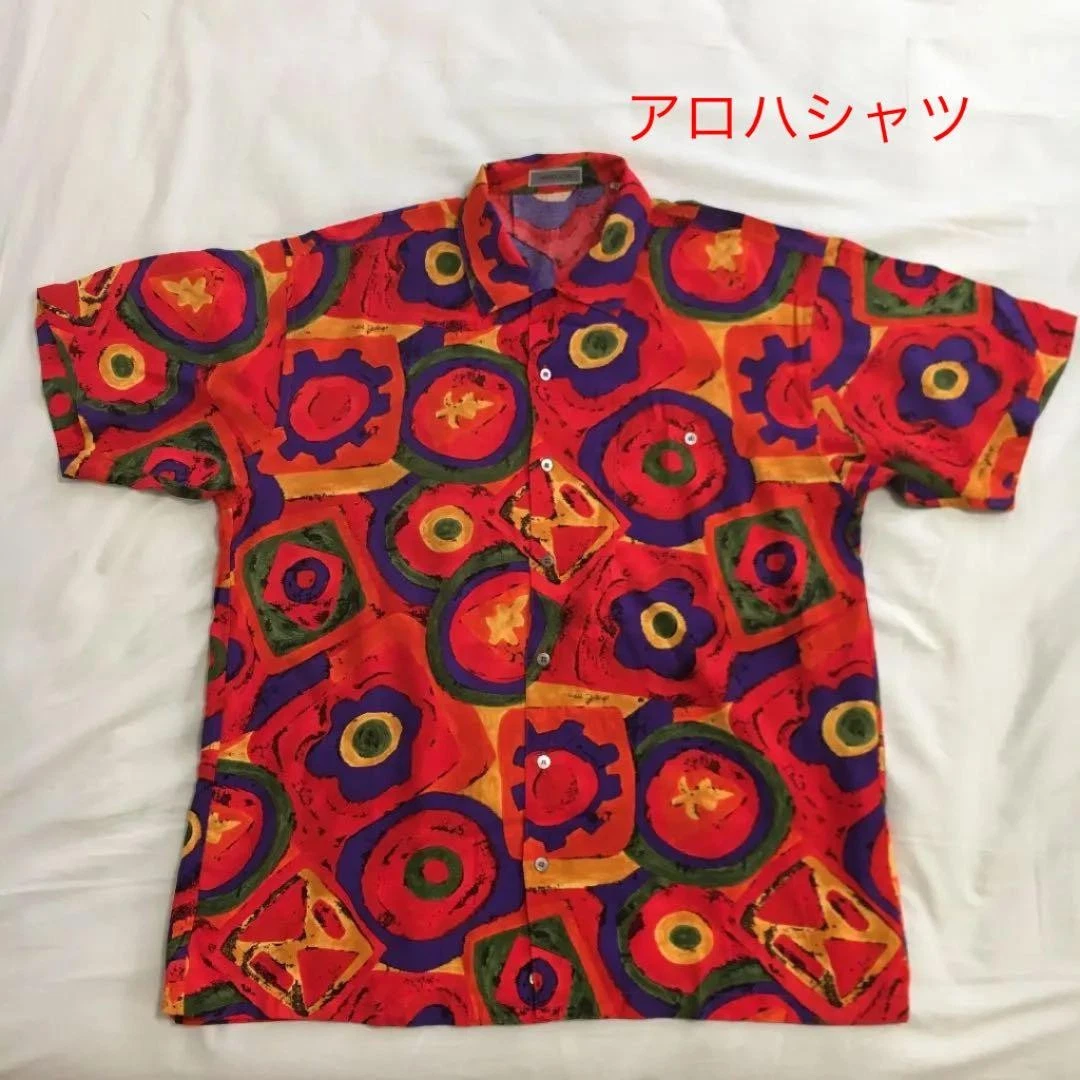 Vestopia Aloha Shirt Rayon 100% Size M Men's Fashion Top image 1