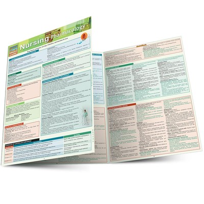 Nursing Pharmacology  a Laminated Reference Guide Quick Study Academic