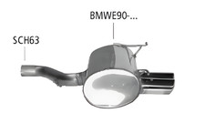 Bastuck Sportauspuff - BMW 3er Serie E90/ E91 325d/ 330d