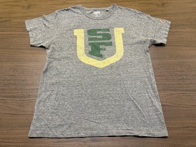 University of San Francisco Dons Men s Gray T-Shirt - League - Large - USF
