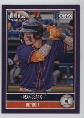 2026 Onyx Vintage Purple 62/150 Max Clark #OV-MACL 0j81