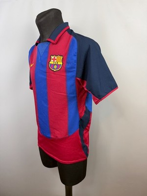BARCELONA 2003 2004 HOME SHIRT VINTAGE FOOTBALL SOCCER JERSEY NIKE