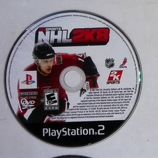 NHL 2K8 Playstation 2 2K Tested and Works