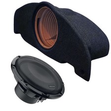 Subwoofer für Audi A7 | Hertz Cento CS 250 S2 25cm Bass + Seitenteilgehäuse Auto
