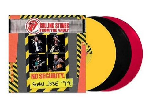 From the Vault: No Security - San Jose '99 - Rolling Stones 3 LP Color Vinyl NEW