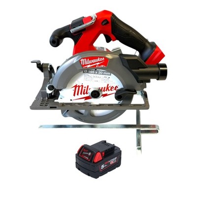 Milwaukee M18 FCS552-501 Akku Handkreissäge 18 V 165 mm + 1x Akku 5,0 Ah