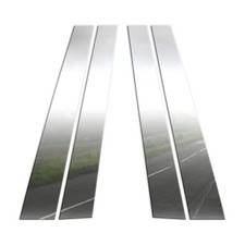 Pillar Post Covers For 2000-2003 Nissan Maxima Stainless Steel 4pc