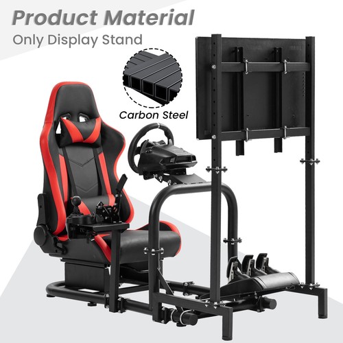 Hottoby Racing Sim Cockpit Or Seat Or MonitorStand Fit Logitech G29 Thrustmaster - Picture 4 of 48