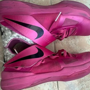 KD4 Pink Fire Basketball Shoes 275