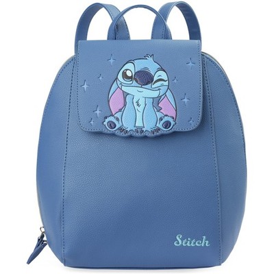 Get Trend Disney Stitch Backpack for Women, Teens, Mini PU Leather Daypack wi...