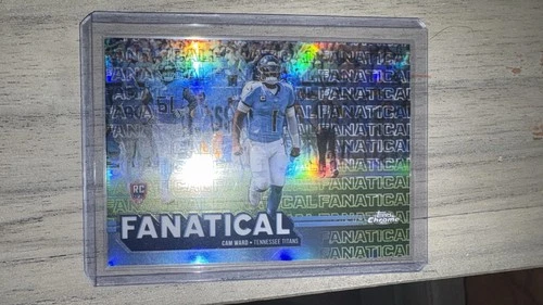2025 Topps Chrome Cam Ward Base (RAW)