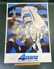 AZZURRA AMERICAN'S CUP 1983 poster  ~SFida  Italiana ~Ugo Nespolo NOS 30" x 22"