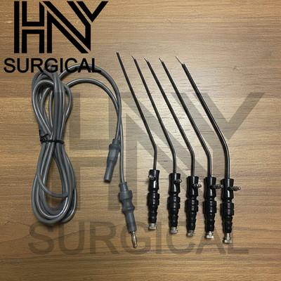 Monopolar ENT Nasal Electro Cautery Frazier Suction Tube 6,7,8,9,10 FR & Cable
