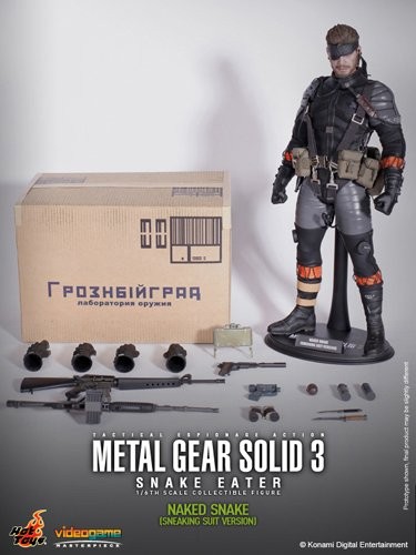 Hot Toys Metal Gear Solid 3 Naked Snake Action Figure for