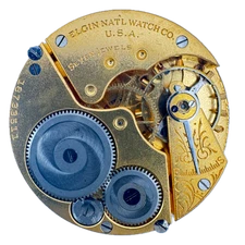 Antique 16s 1916 Elgin 7 Jewel Mechanical Pocket Watch Movement 293 USA