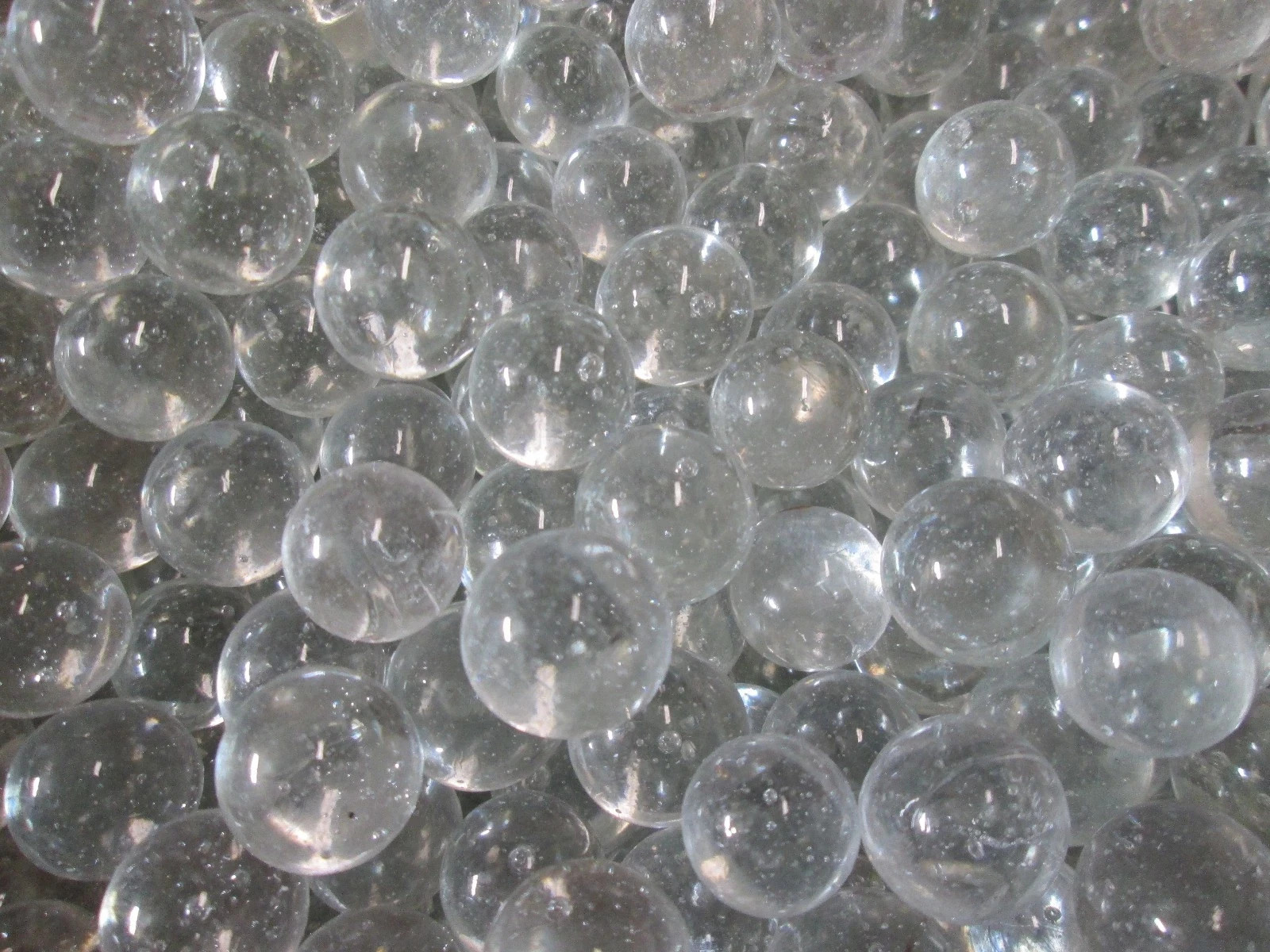 MARBLE BULK LOT 1 LB 1/2 INCH 12MM CLEAR COLOR MEGA MARBLES